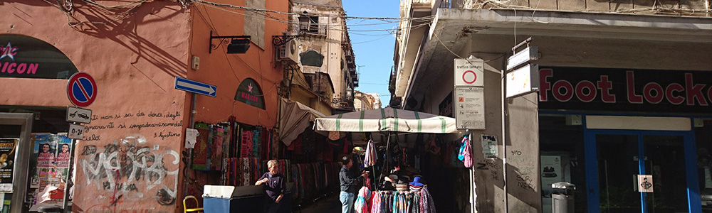 Sicilië reis - Straatbeeld Palermo