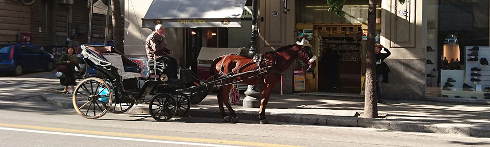 Sicilië reis - Straatbeeld Palermo